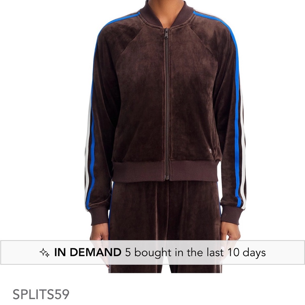 Splits59 Chocolate and Cobalt Jacket
